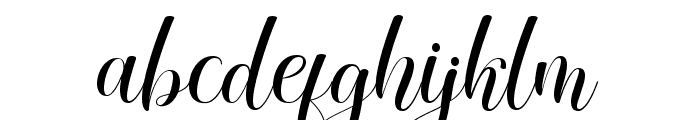 Heikal Script Regular Font LOWERCASE