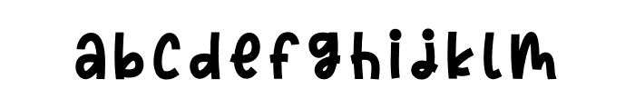 Heiley Font LOWERCASE
