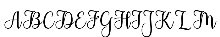 Heilyn Font UPPERCASE