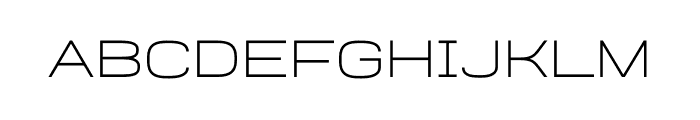 Heinch Light Font LOWERCASE