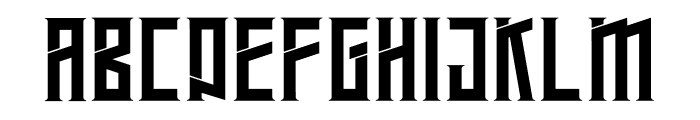 Heistgate Font LOWERCASE