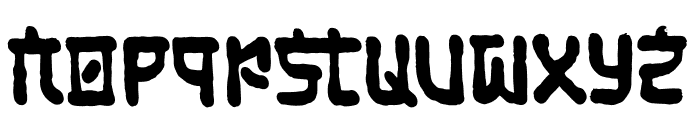 Hekatte Font LOWERCASE