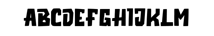 Hekson Font UPPERCASE