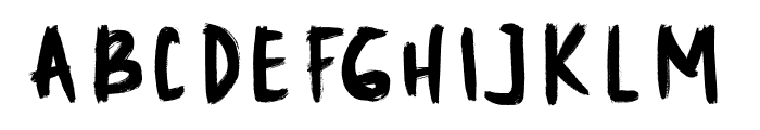 Helena Bloods Font LOWERCASE