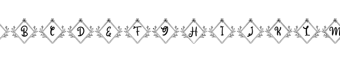 Heleny Monogram Regular Font LOWERCASE
