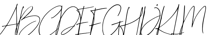 Heleny-Regular Font UPPERCASE