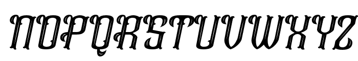 Heliavant-Italic Font UPPERCASE
