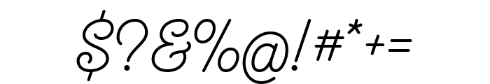 Heliopride Font OTHER CHARS