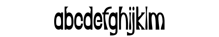 Heliosentric Font LOWERCASE