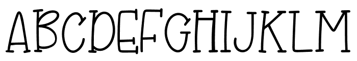 Helium Font Regular Font UPPERCASE