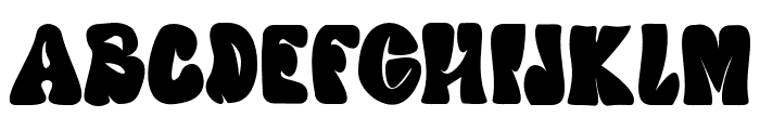 HeliumRifther Font UPPERCASE