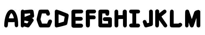 Heliym Regular Font UPPERCASE