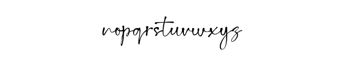 Hellasta Signature Font LOWERCASE