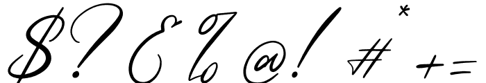 Helleglone Signature Font OTHER CHARS