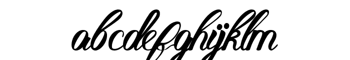 Hellena Italic Font LOWERCASE