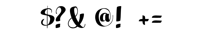 Helleny Script Font OTHER CHARS