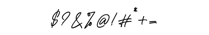 Helliya Signature Font OTHER CHARS