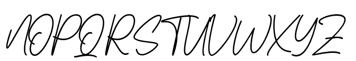 Helliya Signature Font UPPERCASE