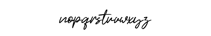 Helliya Signature Font LOWERCASE