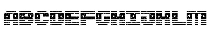 Hello America Grunge Font LOWERCASE