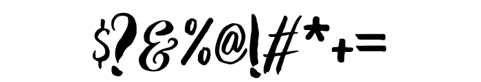 Hello Anissta Handwritten Font OTHER CHARS