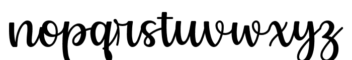 Hello Aprilio Font LOWERCASE