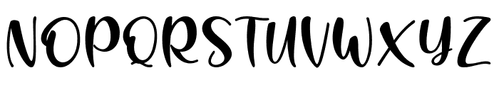 Hello Austhin Font UPPERCASE