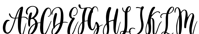 Hello Ayunda Font UPPERCASE