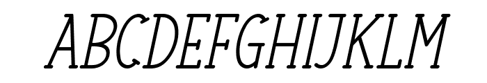 Hello Baby Stephanie Serif Italic Font LOWERCASE