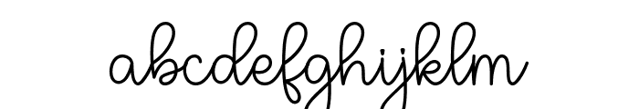Hello Baby Stephanie Font LOWERCASE
