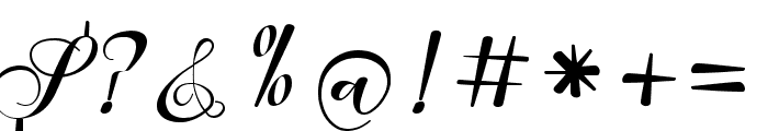  Hello Barbie Script Font OTHER CHARS