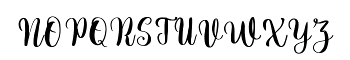 Hello Belamy Regular Font UPPERCASE