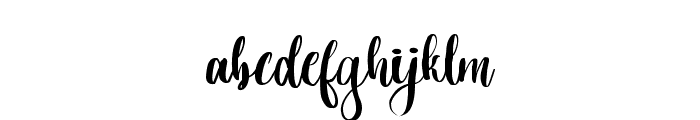 Hello Belamy Regular Font LOWERCASE