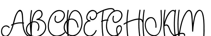 Hello Belove Font UPPERCASE