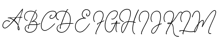 Hello Bithosa Regular Font UPPERCASE