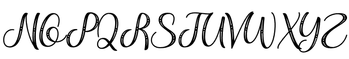 Hello Boho Script Font UPPERCASE