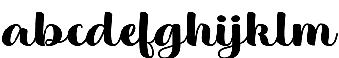 Hello Bougenville Font LOWERCASE