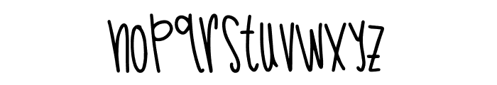 Hello Brownie Font LOWERCASE