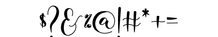Hello Butterfly Font OTHER CHARS