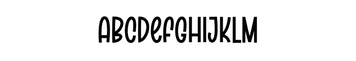 Hello Camelia Font LOWERCASE