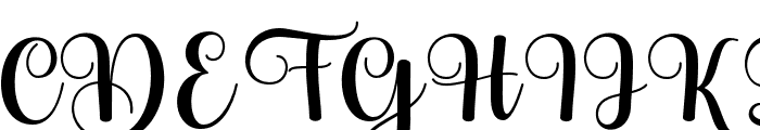 Hello Chella Regular Font UPPERCASE