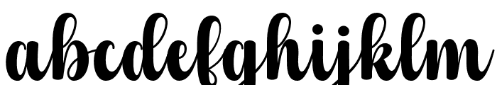 Hello Chella Regular Font LOWERCASE