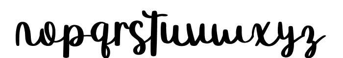 Hello Christmas Script Font LOWERCASE