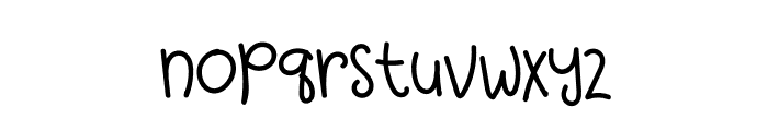 Hello Chubby Font LOWERCASE