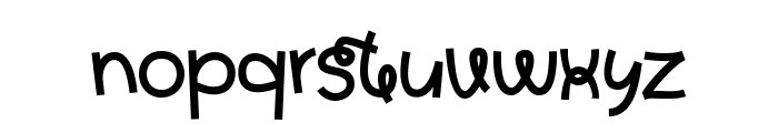 Hello Chuckle Regular Font LOWERCASE