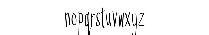 Hello Days Font LOWERCASE