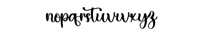 Hello Diary Font LOWERCASE