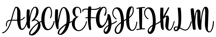 Hello Dosky Font UPPERCASE