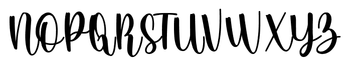 Hello Dosky Font UPPERCASE