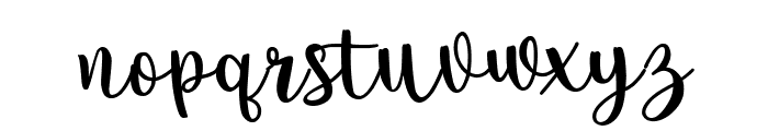 Hello Dosky Font LOWERCASE